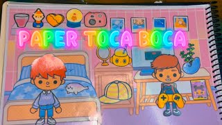 PAPER TOCA BOCA 🌈💕✨ | #tocaboca #tocalifeworld #tocalife #diy