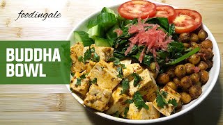 how to make a vegan buddha bowl | healthy ketogenic salad | keto salad bowl | #foodingale