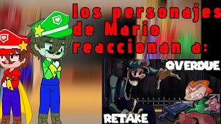 la familia de Mario y Luigi reaccionan a Overdue Retake FT: Alice, \