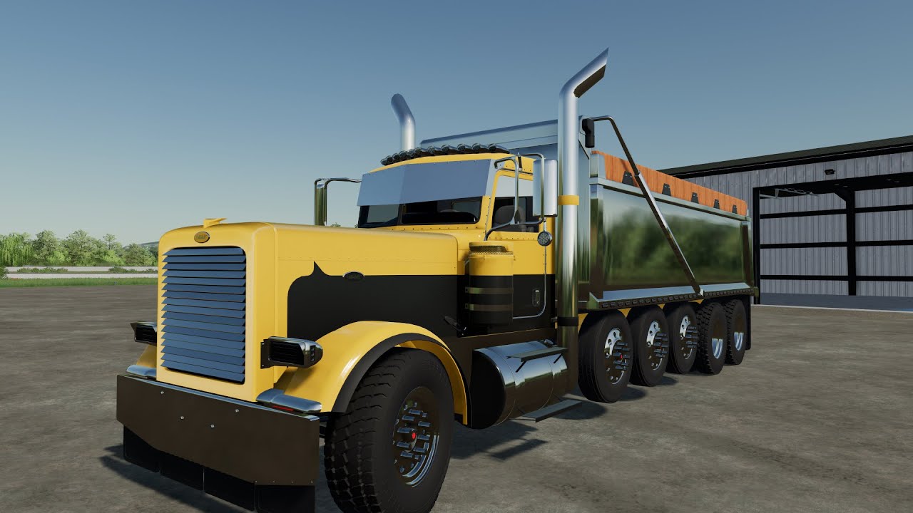 Custom Peterbilt 389 Dump Truck