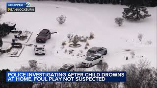 Child drowns at north suburban home, officials say