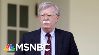 Trump Fires National Security Adviser John Bolton | Andrea Mitchell | MSNBC
