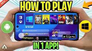 [NEW] How To Play ANY Console Games On Android - PC/PS5/PS4 In 1 APP No Emulator