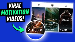 How to Create VIRAL Motivational s for MILLIONS of Views