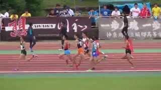 H27神奈川県新人戦男子800m予選3組目