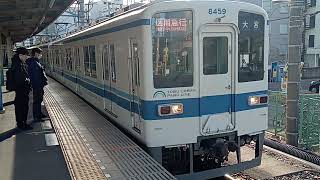 東武野田線8000系8159F 区間急行大宮行き 春日部駅発車