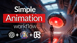 How to create Sci-Fi with AI Tools - a simple animation workflow