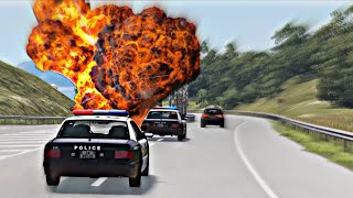 💥Drug Dealers | Epic BeamNG Drive Police Chase🔥