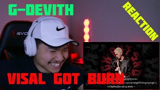 [ REACTION ] G-DEVITH - Laugh But Sad ( Official Audio )