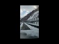 나는자연인이다379회 눈 mountains snow travel winter 눈길운전 드디어 탈출에 성공합니다 ᆢ