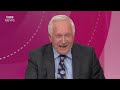 dimbleby s bed time alarm interrupts question time bbc news