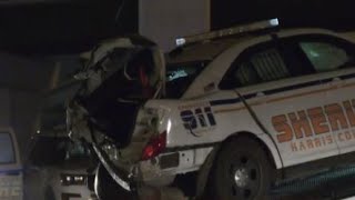 3 deputies injured after chain-reaction crash during traffic stop: HCSO