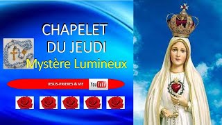 CHAPELET MYSTERE LUMINEUX-PRIONS POUR LA PAIX