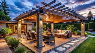 100 Modern Pergola Designs to Transform Your Patio!