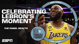 You really had to be special to LeBron to get the hug after breaking the record – Windy | NBA Today