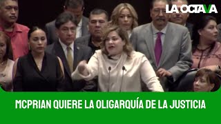 Con DOBLE MORAL el MCPRIAN y NORMA PIÑA INTENTAN DESCARRILAR la ELECCIÓN JUDICIAL