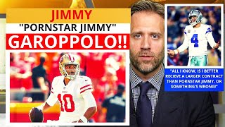 Jimmy Garoppolo QB San Francisco 49ers How Good Or Bad Is He? First Take Stephen/Max [Commentary]