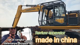 Reviuw excavator Liugong 915