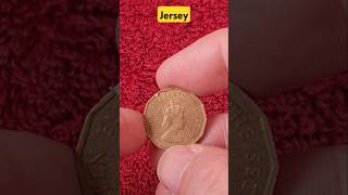 Jersey, 1966, 1/4 Shilling. #coins #oldcoin #history