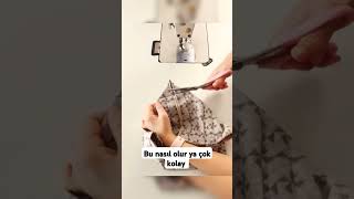 Pratik çanta dikimi/dikiş makinesi teknikleri/singer dikiş makinesi #sewing #örgü #dikiş #diysewing