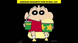 Shinchan Favourite Food In real Life 🤯😋 #shinchan #trendingshorts #shinchanfacts