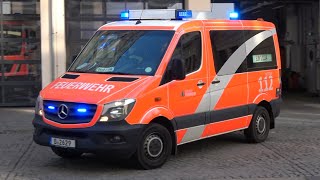 Berliner Feuerwehr Oberartz vom Dienst (OAvD) zum Einsatz // Berlin Fire Service EMS supervisor