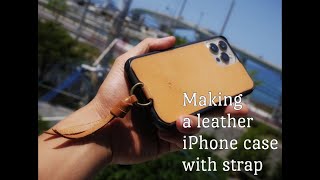 DIY iPhone case with strap