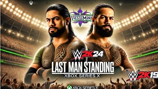 WWE 2K24 - JIMMY USO VS JEY USO AT WRESTLEMANIA | LAST MAN STANDING MATCH | XBOX SERIES X