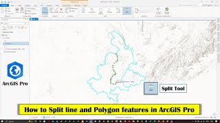 How to Split line and Polygon features in ArcGIS Pro
