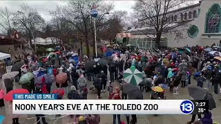 Noon Year’s Eve at the Toledo Zoo