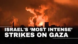 Israel War LIVE : Israel Unleashes Horror On Gaza | Terrifying Visuals Of Airstrike | Times Now LIVE