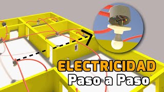 ELECTRICIDAD PARA PRINCIPIANTES, Circuito de Iluminacion - Paso a Paso