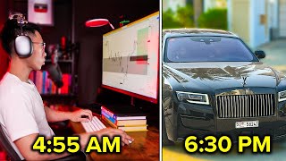 Day in the Life of a Millionaire Trader (22 Years Old)