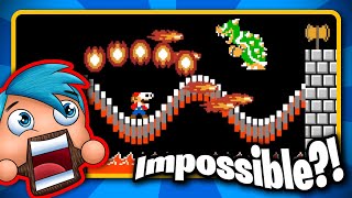 Mario, but IMPOSSIBLE BOWSER?! • BTG Reacts to Level UP: Impossible Mode Bowser