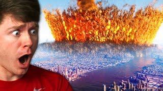 Reacting to COMETS but their ACTUAL SIZE! (Insane)