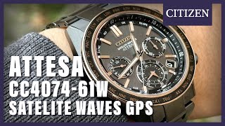 Unboxing The New Citizen Attesa CC4074-61W