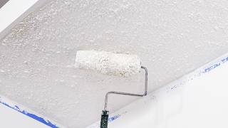 How to Paint a Popcorn Ceiling in 5 Easy Steps