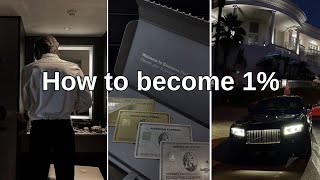 How to become 1% / High value man