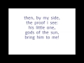 I'd give my life for you - Miss Saigon - Karaoke