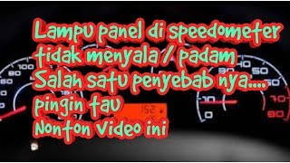 #newavanza2014                                                PENYEBAB LAMPU PANEL SPEEDOMETER PADAM