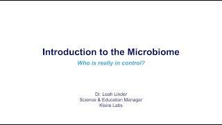 Introduction to the Microbiome