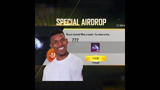 I GOT A SPECIAL AIRDROP FOR 9 RUPEES 🤣 || GARENA IS SUS 😆🤣