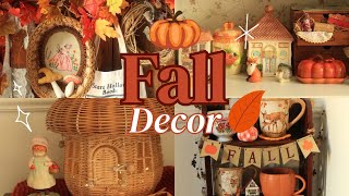 Decoriamo la casa per l'autunno🏠/fall decor🍁/home decor/ricamare/lettura autunnale📚/cozy autumn🍁