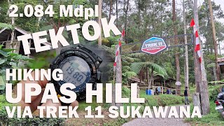 Hiking ke Upas Hill tangkuban perahu tektok via trek 11 Sukawana #hiking