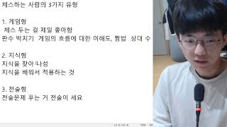 체스하는 사람의 3가지 유형, 실력 늘리는법