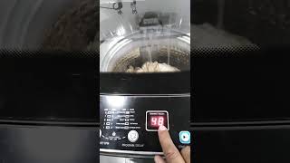 PEL Fully Automatic Soft Panel Washing Machine Demo