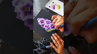 How to paint Flowers 🌸🌼 Check this out ✨ easy painting for beginners #shorts #ytshorts #shortsfeed