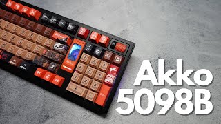 Compact Keyboard with a Screen! - Akko 5098B Wasteland Survival Unboxing \u0026 Review