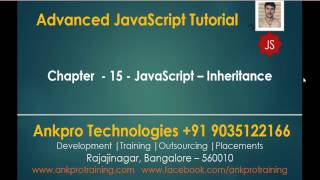 Advanced JavaScript - Chapter 15 - Inheritance in JavaScript