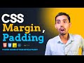Margin vs Padding in CSS Explained | Power House of Web Development Course in Hindi